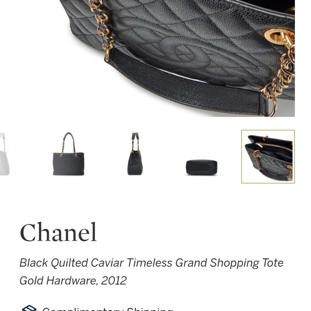 Chanel Black  Petite Quilted Leather Chain Shoulder Bag - Picture 12 of 12